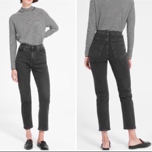Everlane High Rise Straight Jean